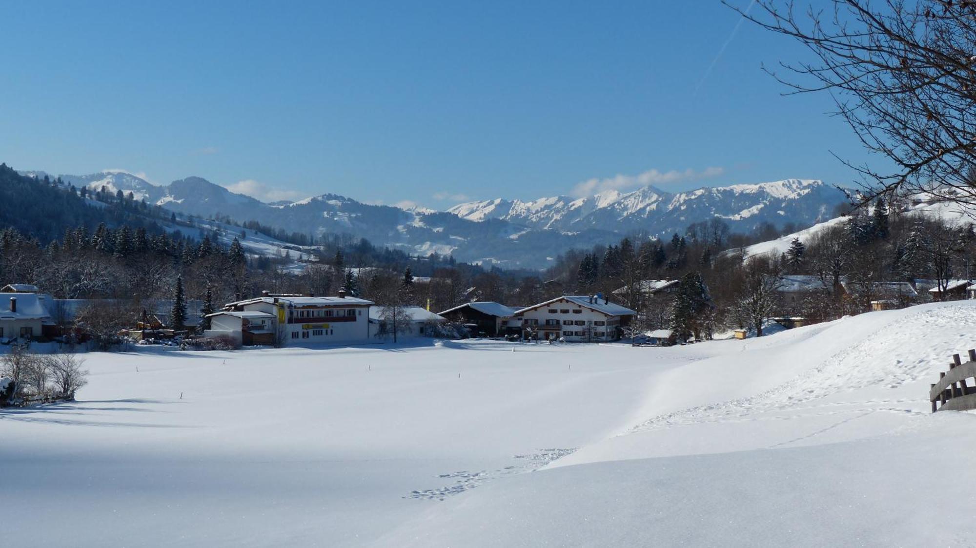Hotel Restaurant Amadeus - Inclusive Skipass Und Vieles Mehr Bad Hindelang Exteriér fotografie